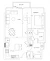 Floorplan at Glass House by Windsor